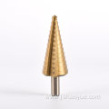 HSS 4241 Spiral Groove Step Drill Bit